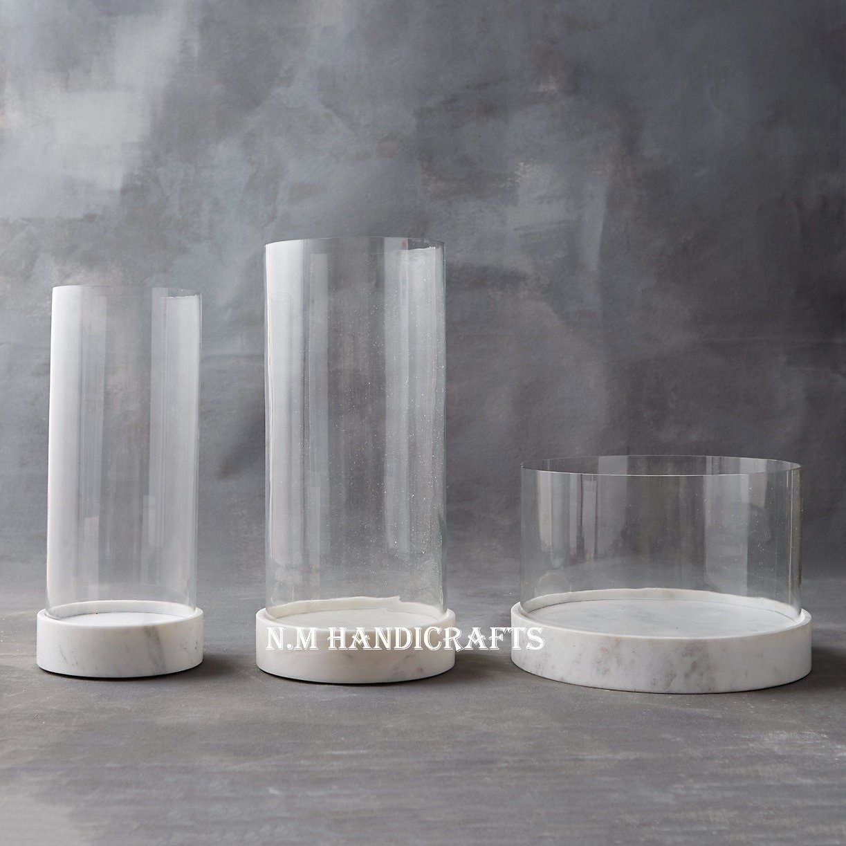 Decorative White Marble Candle holder, Handcrafted With Premium Marble, Home Decor, Wedding Gift, Gift For Her, Candle light Dinner - Image 3