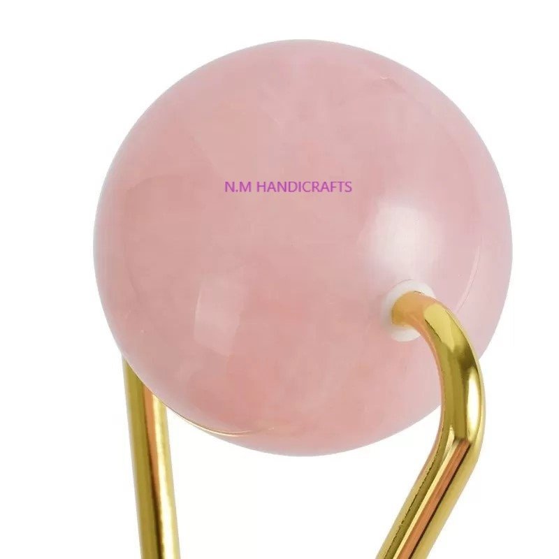 Bulk 4 Pics Set Rose Quartz Face Roller, Facial face massage ,neck , eyes , 100% natural stone -Skin care - Image 2