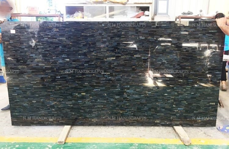 Blue Tiger Eye Dining Table, Blue Tiger Eye Slabs, Tiger Eye Counter Tops, Tiger Eye Wall Panels, Gems Stone Counter Top, Hallway Table