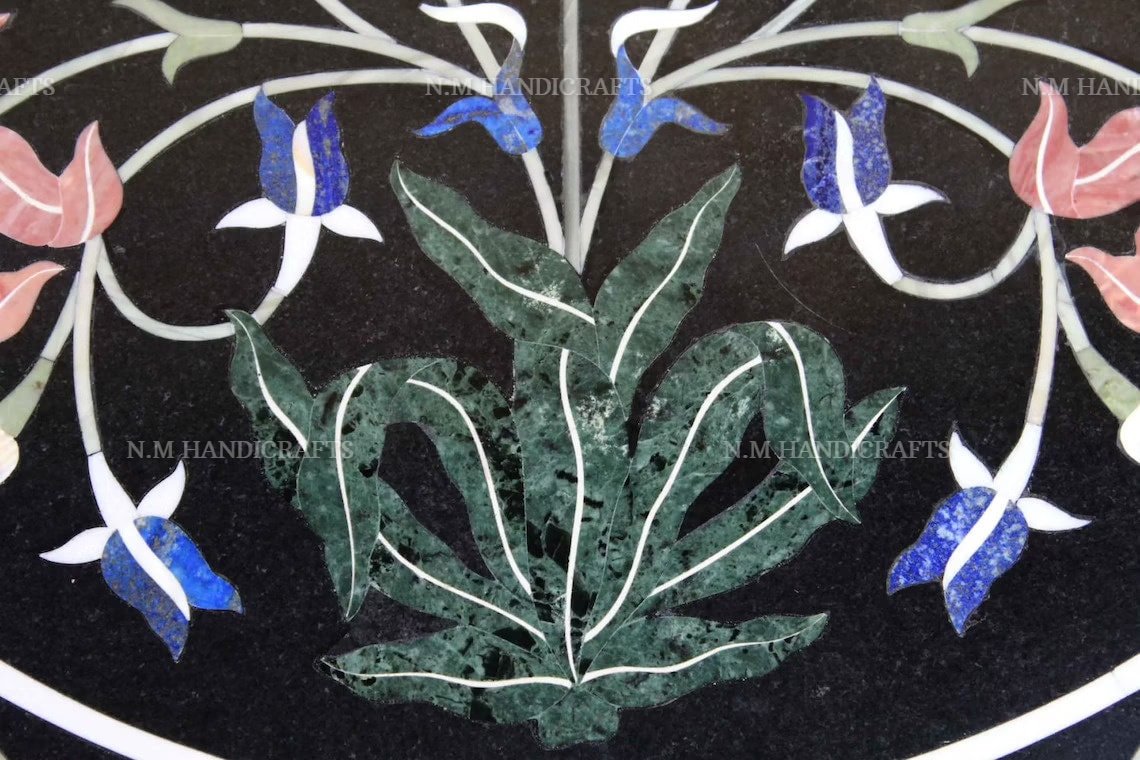 Vintage Coffee Table, Marble Table Top, Patio Table, Living Room Furniture, Side & End Table, Center Table, Dining Table Top, Kitchen Table - Image 3